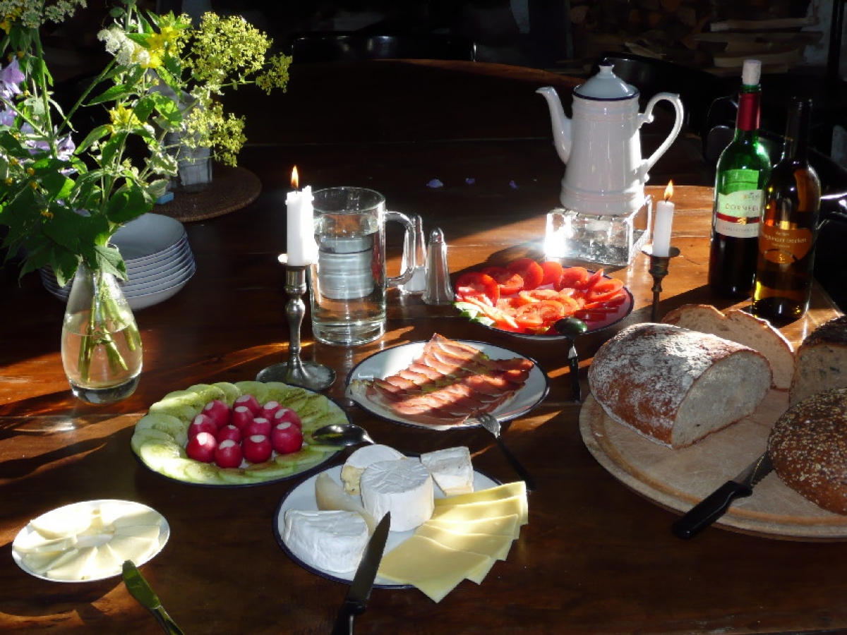 Tee-Stube im Bergkranz Rütte Initiatische Therapie