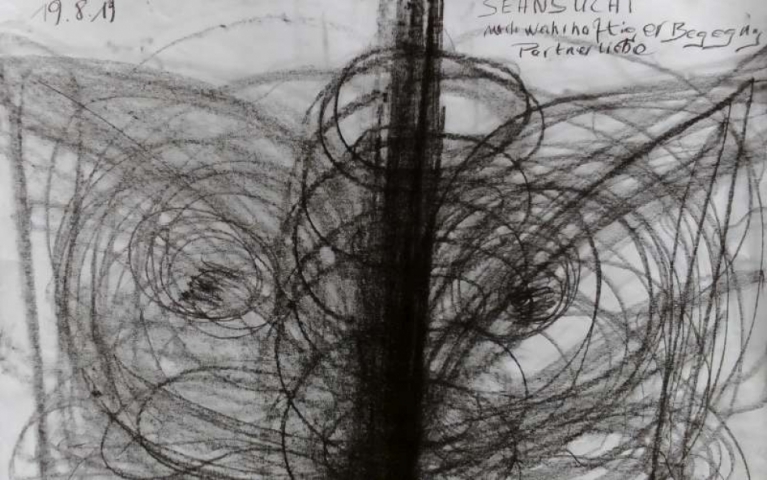 Iris Bild 1Geführtes Zeichnen Dürckeim Rütte