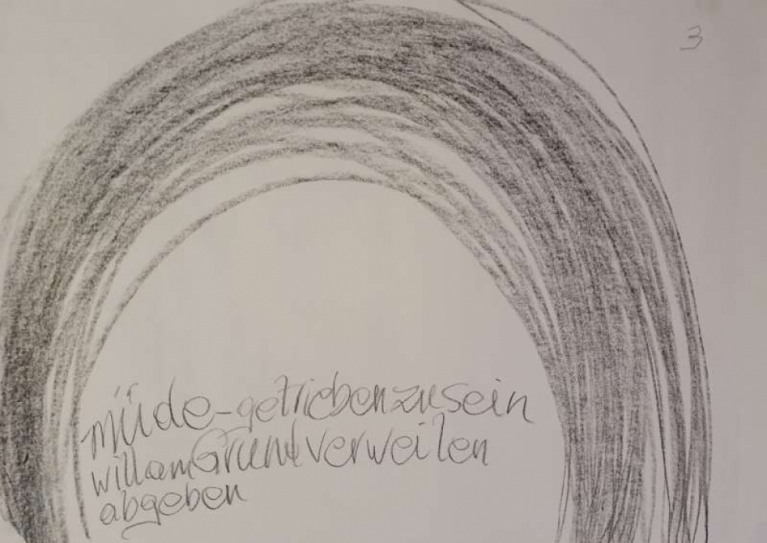 Iris Arkade 3 Geführtes Zeichnen Dürckeim Rütte